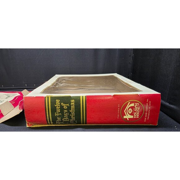 Vintage Box for Twelve Days of Christmas Ornament Collection 1969 Star Band Co - Picture 10 of 14
